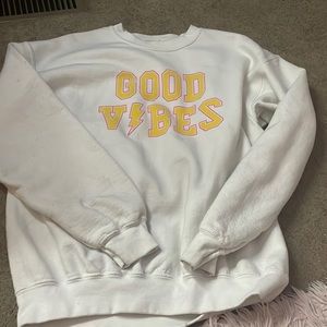 good vibes sweater